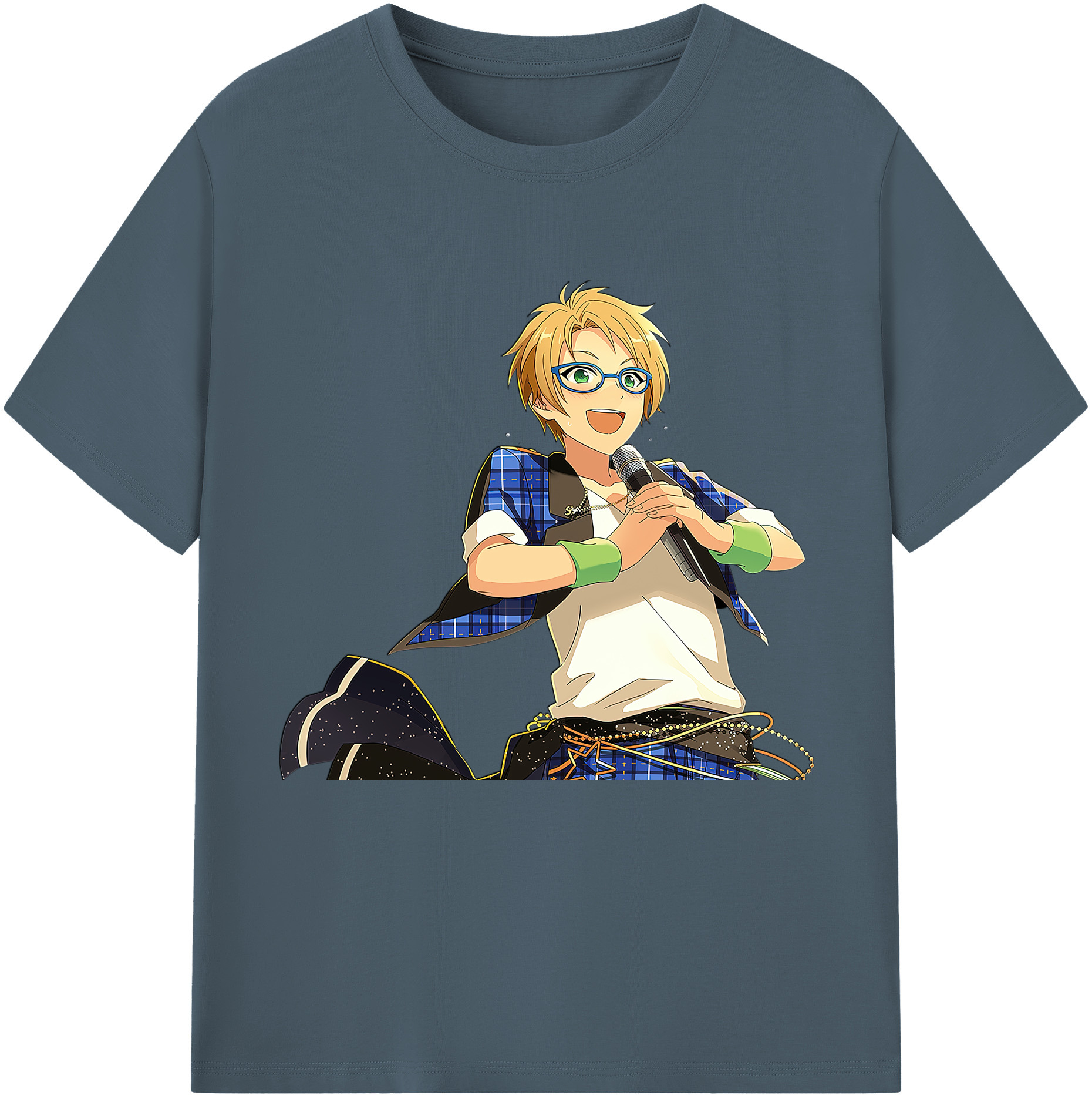 （画像用） あんさんぶるスターズ! Ensemble Stars 綿100％半袖Tシャツ（フロントプリント）